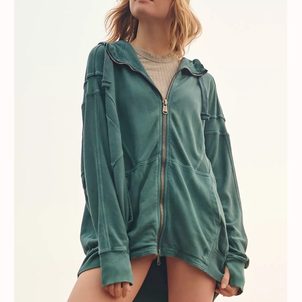 Free People All Your Love Solid Hoodie